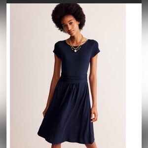 Boden Amelie dress in Navy